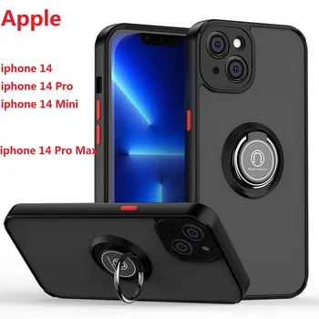 Šarvai Silikoninis, Apple iphone 14 Pro Max Atveju Turėtojas Žiedas Sunku Iphone 14 Mini Dangtis