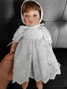 10inch miniatiūriniai preemie baby doll minkšto silikono vinilo nekilnojamojo touch Meno Tikroviška Mergina Bebe Boneca Kolekcionuojamos Lėlės