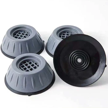 4Pcs Universalus Baldai, Pagalvėlės, Skalbimo Mašina Anti Vibracija Triukšmas-sumažinti Pėdų Pagrindo Gumos Kojų Kilimėlis Anti-vibracijos Kėlimo Padas