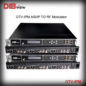 OTV-IPM IP ASI PRIE Skaitmeninės DVB-T/DVB-C/ATSC/ISDB-T/DTMB RF Moduliatoriaus