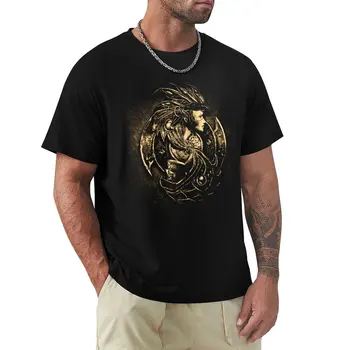Baldur ' s Gate Logotipą, juoda ir tamsiai T-Shirt juoda, t marškiniai vintage drabužius t shirt mens grafinis