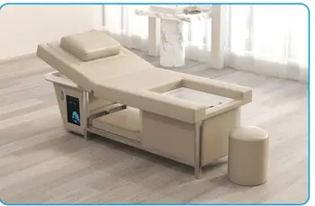 Aukštos klasės elektros lova šampūnas lova masažo lova vandens ciklo fumigacija kojų
