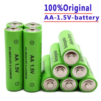100%.Originalus. Recargable. NI-MH.baterías recargables. 1,5 V AA baterijos. Prefabricadas para juguetes. 1,5 v