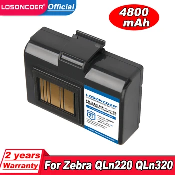 LOSONCOER 4800mAh P1051378 P1023901 Baterija Zebra QLn220 QLn320 QLn220HC ZQ520 P1089503-003 P1023901-LF