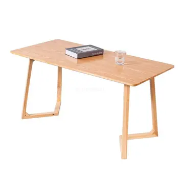 Šiaurės kambarį kavos staliukas smulkūs namų apyvokos paprasta minimalistinio modernaus kambario nuoma mini sofa-lova, staliukas escritorios mesas