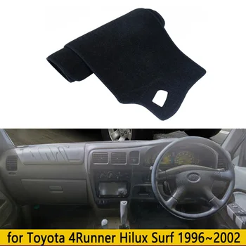 Automobilio prietaisų Skydelio Kilimėlis Toyota Hilux Surf 6th Gen N150 N14 4x4 1996-2002 m galiniu langu Padengti skėtį nuo saulės Kilimėliai Anti-slip Pad Kilimų Auto