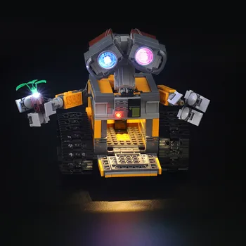 Led Šviesos Rinkinys 21303 ir 16003 Idėja Roboto Kūrimo Rinkinys KitsToys Akių Šviesa 