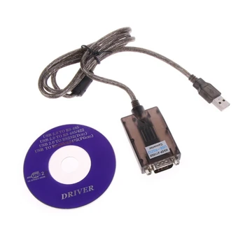 USB 2.0 USB 2.0 į RS232 RS-232 DB9 (COM Nuoseklųjį Prievadą Prietaiso Konverteris Adapterio Kabelis, Vaisingos PL2303
