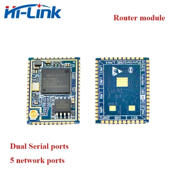 Wirelessrouters mažas belaidžio kroviklio modulis HLK-RM08S su MT7628KN chipset di protingo namo automatizavimo modulis