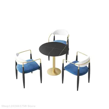 Individualų Prabangus Laisvalaikio Stalai Ir Kėdės, Šiaurės Kavinė Šiuolaikinės Paprasta Pardavimų Departamento Viešbutis Priėmimo Stalas Ir Kėdė