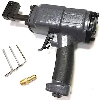 TY17210 Profesionalus Pneumatinis Puncher Max 10mm Skylių Pramušimo iš Nerūdijančio Plieno ir Aliuminio Lapą iki 0,8 - 3mm Lengva naudoti
