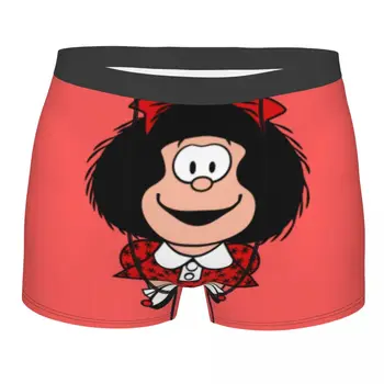 Kawaii Mafalda Apatiniai Vyrams Seksualus Spausdinti Individualų Quino Argentina Animacinių Filmų Trumpikes Kelnaitės