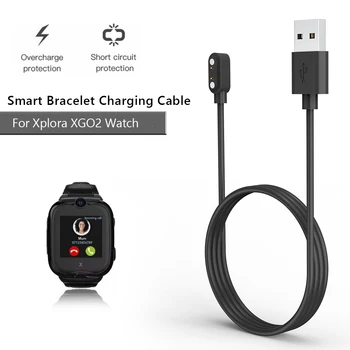 Smartwatch Įkroviklio Maitinimo Adapteris USB Įkrovimo Kabelis Xplora X5 Play/XGO2/X4 Išmaniųjų Laikrodžių Apyrankės Mokestis Priedai