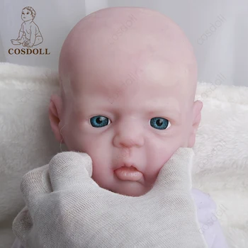 COSDOLL 22in Platinos Silikono Reborn Baby Doll Tikroviška Kūdikių Lėlės 