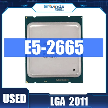 Naudoti Originalus Intel Xeon Processor E5-2665 115W SR0L1 20M Cache/2.4/GHz/8.00 GT/S E5 2665 CPU LGA 2011 m. Paramos X79 motininė Plokštė