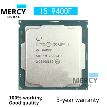 Naujas i5 9400F Intel Core I5-9400F 2.9 GHz šešių branduolių Šešių sriegiu CPU 65W 9M Procesorius LGA 1151 Vietoje pristatymas per 1 dieną i59400F