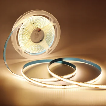 Patalpų Virtuvė COB LED Žibintai luminaria Ranka Valyti Judesio Jutiklis Naktinis Žibintas Pagal Kabineto Šviesos miegamojo puošimas FCOB LED Juostos