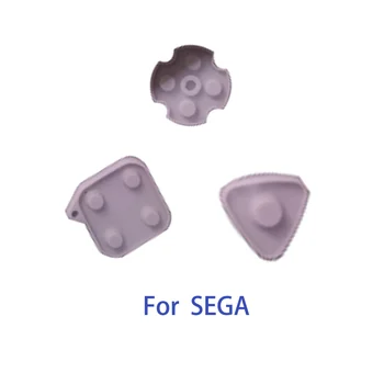 30SET Silikono Mygtukai Sega Dreamcast DC Žaidimų Valdiklis Laidžios Gumos Padas Klavišą Pagalvėlės Mygtukai Pakeitimo