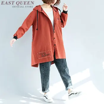 Jean striukė 2018 moterų moterų harajuku drabužių Japonų stiliaus punk žiemą, rudenį striukė moteris, ponios džinsai švarkai AA4137