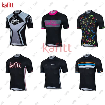 Kafitt 2023 Dviračių džersis Moterų kalnų dviračių marškinėliai viršuje Vasarą dviračiu konkurencijos dviračių vienodą 21 spalvų pasirinkimas