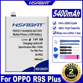 HSABAT BLP623 5400mAh Baterija KOLEGA R9S Plius Baterijas