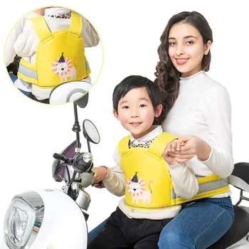 Profesinės Vaikas Motociklo Diržas Reguliuojamas Motociklų Saugos Diržą Vaikams Motociklą Diržas Patogus Dėvėti Diržas