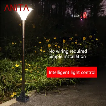 ANITA Saulės Šviesos Šiuolaikinio Vejos Lempos 39 LED atspari Vandeniui IP65 Lauko Dekoratyviniai Už Kiemo, Parko, Sodo