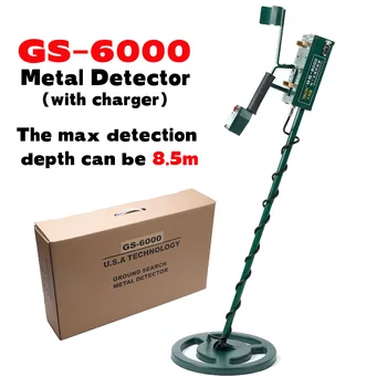 su Krovikliu GS-6000 Profesionalus Metalo Detektorius Pinpointer Aukso Lobių Ieškiklis Pinpointing Prašytojas Požeminis Metalo Detektorius