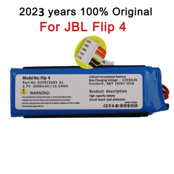2023 Metų Nauji 100% Originalus Baterijos GSP872693 01, JBL Apversti 4 Flip4 4000mAh Belaidžio 