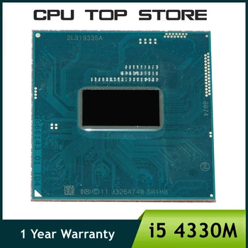 Intel Core i5-4330M i5 4330M SR1H8 2.8 GHz Naudojamas Dual-Core Quad-Sriegis CPU Procesorius 3M 37W Socket G3 / rPGA946B