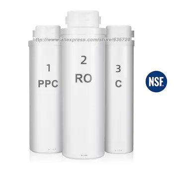 R0302 Pakeitimo Filtro Elementas R0500 GPD, 2:1 Vaiskiai į Kanalizaciją, Atvirkštinio Osmoso Sistema, Tankless RO Vandens Filtravimo Sistemos,