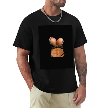 Pranešk apie netikrą Abs Marškinėliai Bikini Kūno Raumenų Šešių Netikrą Big Boobs T-Shirt tees viršūnes mens t shirts pack