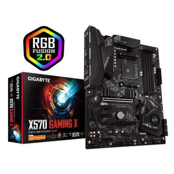 Nauja GIGABYTE X570 ŽAIDIMŲ X AMD Ryzen 3000 PCIe 4.0 SATA 6Gb/s, USB 3.2 AMD X570 ATX pagrindinė Plokštė