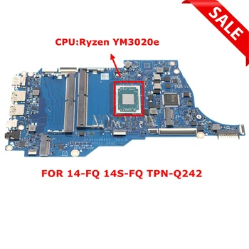 M10792-601 M10792-001 HP 14-FQ 14S-FQ TPN-Q242 Nešiojamas Plokštė DA0PAEMB6D0 Su AMD Ryzen YM3020e CPU DDR4