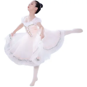 Rožinė Ilga Romantiška Baleto Mdc Profesinės Leotard Mergina Baleto Adulto Kostiumas Veiklos Baleto Suknelė Mergaitėms Tutu Sijonai