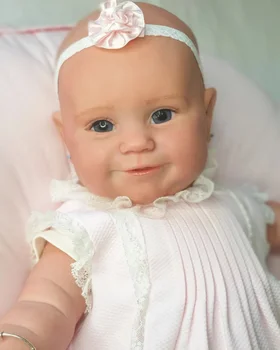 Bebe Atgimsta Lėlės Maddie Rankų darbo Minkštas paliesti Vinilo kirtimo Naujagimis Baby Doll Už Kalėdų Dovanos