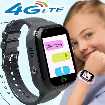 4G Vaikai Smart Žiūrėti Pasaulio 4G SIM Kortele 4G Smart Žiūrėti Vaikas Vaizdo Pokalbių Wifi Tracker SOS Skambučio Stebėti Vaiko Smartwatch