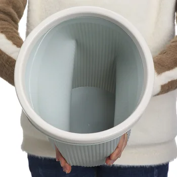 Namų ūkio paprasta kambarį be dangtelio su slėgio žiedas tualetas mažų popieriaus krepšelį tualetas virtuvės dydis šiukšlių dėžė