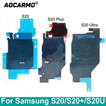 Aocarmo Samsung Galaxy S20 S20+ Plius S20U Ultra Belaidžio Krovimo Modulis Juostelė Flex Kabelis Pakeitimo