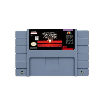 Warlock Veiksmo Žaidimas SNES JAV Versiją, 16 Bitų Šviesą Krepšelį Vaikų Dovanų