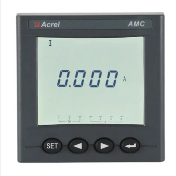 AMC 72L-AI vienfaziai KINTAMOSIOS Srovės Matuoklio LCD Ekranas Smart Energijos Skaitiklis AC/DC 85-265V RS485 Ir Modbus-RTU Protokolo Klasės 0.5