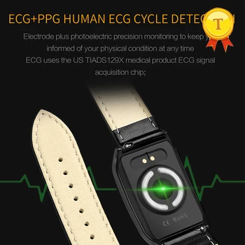 geriausia pardavimo tiksliai ekg, kraujo spaudimas apyrankė širdies ritmo monitorius PPG smart apyrankę fitness tracker protingas riešo juostos