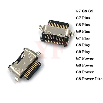 10vnt Už Motorola Moto G7 Galia G7 G8 G9 G Plus Žaisti Galios Lite Micro USB Įkrovimas Uosto Dock 