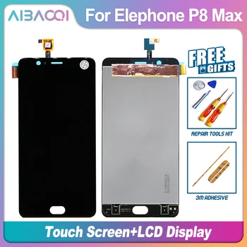 AiBaoQi Nauja 5.5 Colių Jutiklinis Ekranas + 1920X1080 LCD Ekranas Asamblėjos Pakeisti Elephone P8 Max Modelio Telefonas+Įrankio