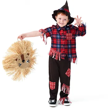 Halloween Kostiumai Vaikams Creepy Kaliausė Etapo Rezultatus Pledas Komplektus Sulaužyta Lėlė Cosplay Karnavalas Šalies Išgalvotas Kostiumas
