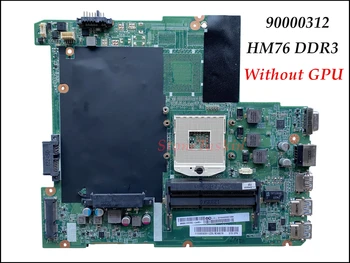 Aukštos kokybės DA0LZ2MB6F0 Plokštė Lenovo Z480 Nešiojamas Plokštė 90000911 HM76 DDR3 Be GPU 100% Testuotas
