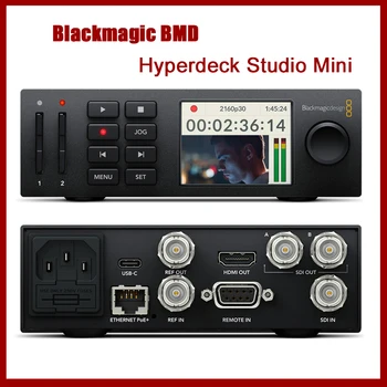 KMT Hyperdeck Studija Mini Nešiojamieji Blackmagic Ultra HD Transliacijos Diktofoną Atkūrimo Denio su 6G-SDI VTR Stiliaus Kontrolė