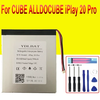 Baterija KUBO ALLDOCUBE iPlay 20 Pro Tablet PC Li-po Įkraunamą Akumuliatorių Pakeitimo