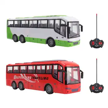 1:30 Nuotolinio Valdymo Magistralės Modelį, Elektros Belaidžio Modeliavimas Didelis RC Autobusų Žaislas su Nuotolinio Valdymo