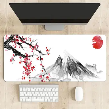 Labai didelio Dydžio Pelės Mygtukai Cherry Blossom vartotojo Kompiuteryje Naujo Stalo, Bloknotas Office Laptop Natūrali Guma Minkšta Pelės Mygtukai Japonijos Pag